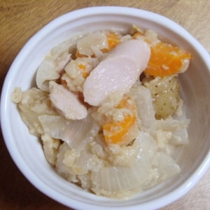 魚肉ソーセージで簡単 肉なしクリームシチュー レシピ 作り方 By ラズベリっち 楽天レシピ 魚肉ソーセージで簡単 肉なしクリームシチュー レシピ 作り方 By ラズベリっち 楽天レシピ